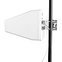 ZDTECH Directional Antenna Cell Phone Yagi Antenna 8 to 9dBi High Gain 3G/4G/5G/LTE Universal Fixed Mount Outdoor LPDA(698-4000 MHz)
