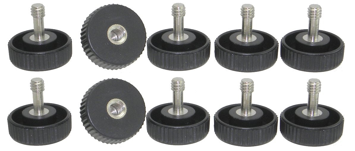 Desmond 10 x Long Screw 1/4" Camera Body / Tripod / Bracket Male & Female Threads