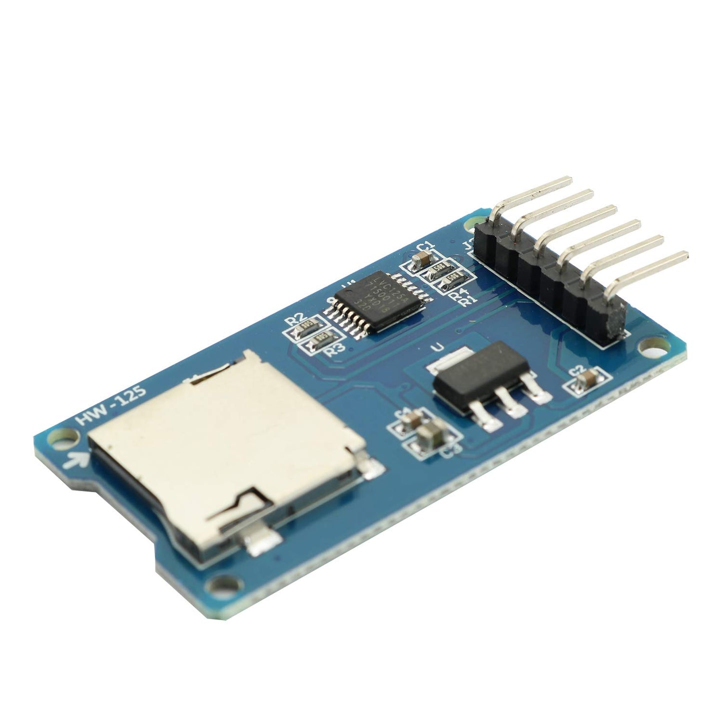Maxmoral 2PCS Micro SD Storage Board Memory Shield Expansion Module 6 Pin SPI Interface Mini TF Card Adapter Reader