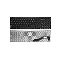 ndliulei New Replacement for Asus X540L X540S X540 X540LA Laptop Keyboard, USB, Black, 104 Keys, Membrane Switch, Ergonomic, Modern, Ambidextrous