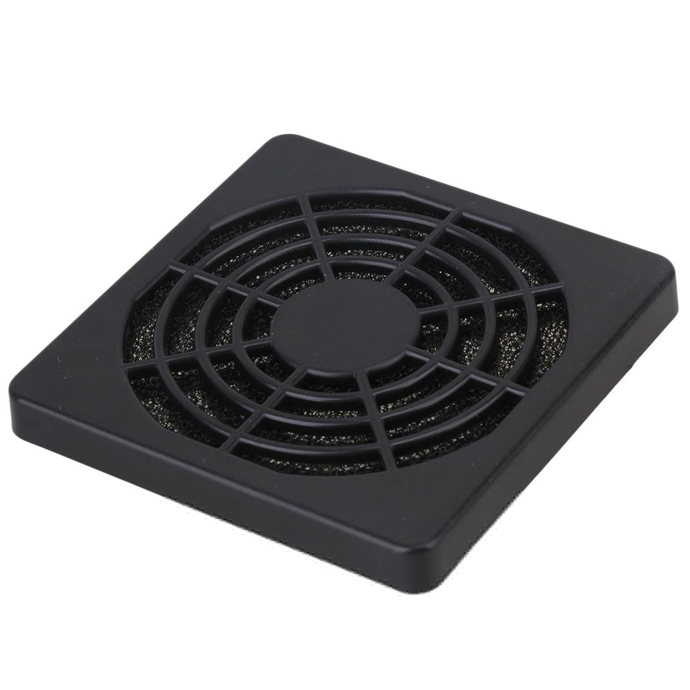 BQLZR 60mm Black Plastic Case Fan Filter Guard Grill or Cover PC Computer Pack of 5