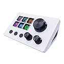 ActionRing Streaming Macro Keypad, Stream Controller Deck, Gaming Shortcut Keyboard, with 6 Customizable LCD Shortcut Keys, 3 Buttons and 3 Dials