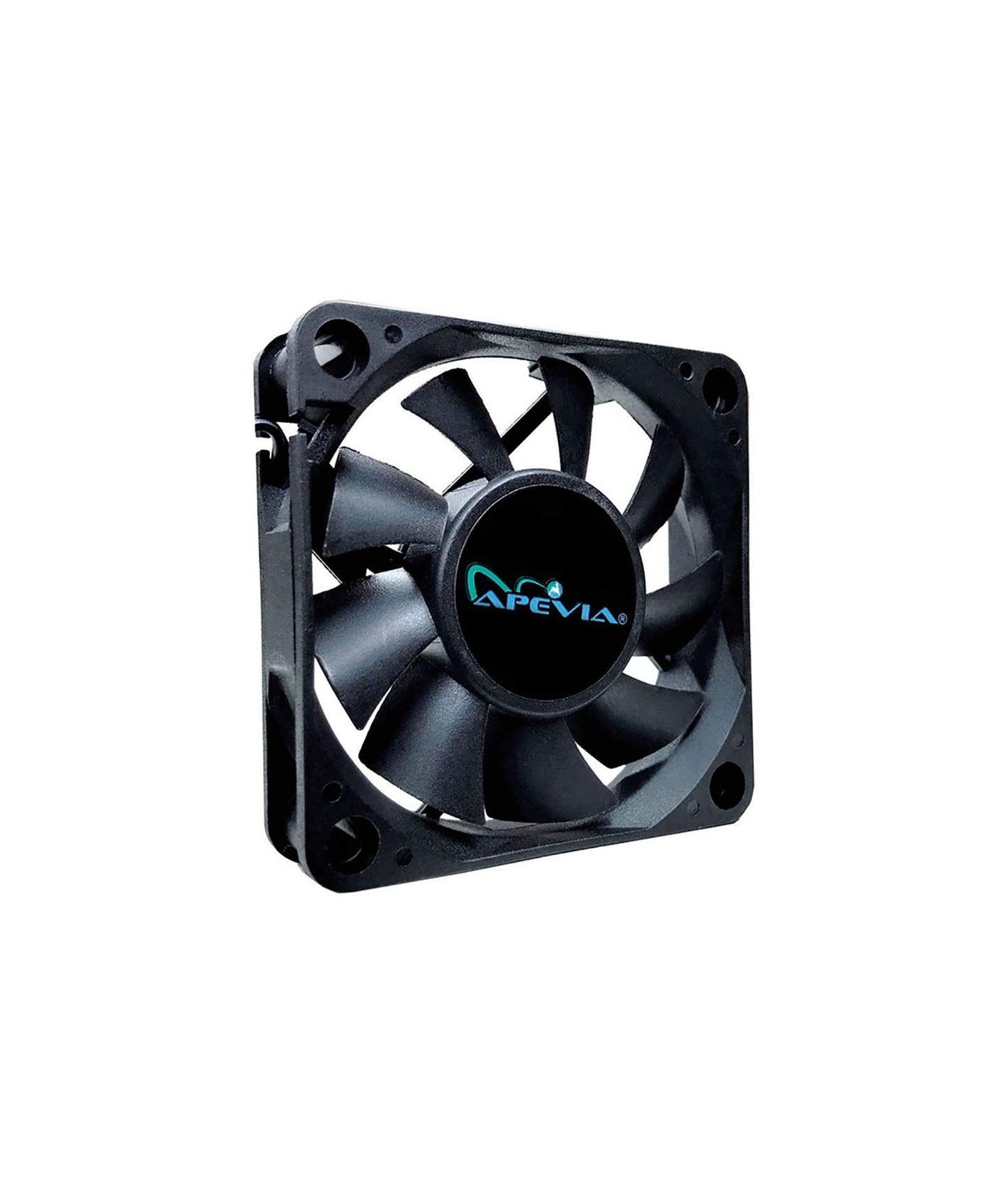 Apevia CF6015S-3 (3 Pk) 60mm x 60mm x15mm Black Case Fan W/4PIN Molex + 3PIN Motherboard Adapter