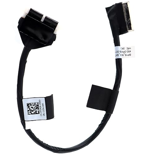 Deal4GO SP15 Battery Cable P1RG8 0P1RG8 450.0PH0B.0001 Replacement for Dell Latitude 5530 E5530 Precision 3570 M3570, Black