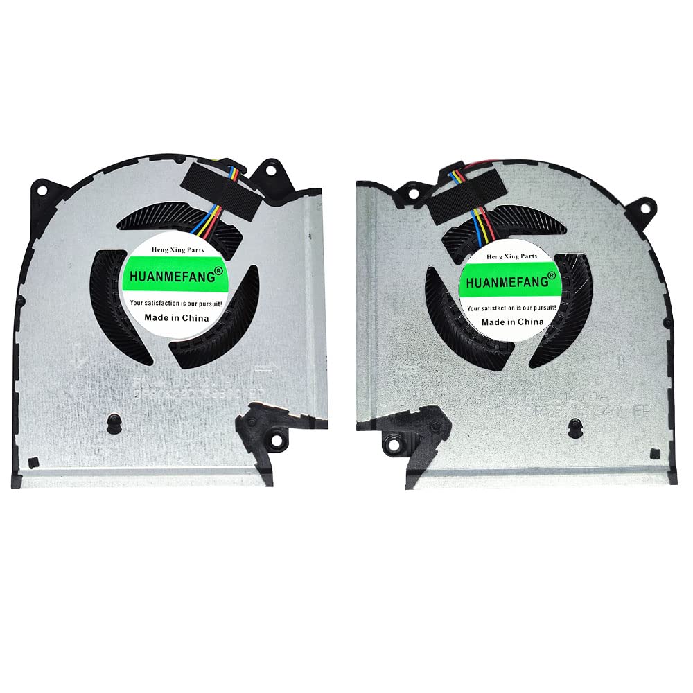 HUANMEFANG Replacement New CPU +GPU Cooling Fan for Asus ROG Strix G513IC G513IE G513IH G513QC G513QE G713IC G713IE G713IH G713QC G713QE Series Fan