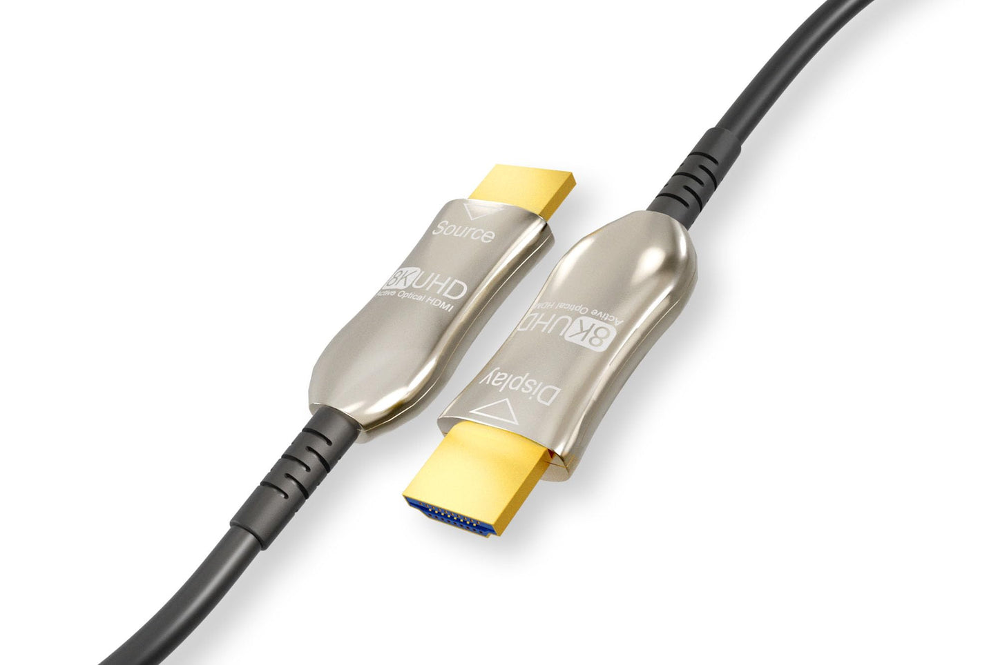 Cablelera 8K UHD CL3 HDMI Cable 2.1, Hybrid Active Optical Cable (AOC), 48Gbps Ultra Fast Long Distance Data Transmission, eARC, HDCP, NVIDIA, AMD