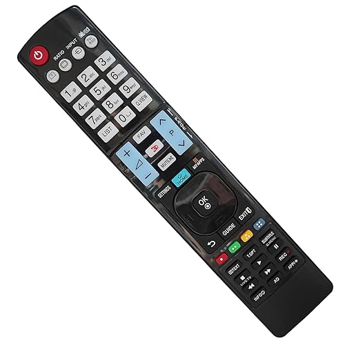 Replacement Remote Control Fit for LG 65UB9800 79UB9800 32LC7D 37LC7D 42LB9D 42LBX 37LB4DS 4K Ultra HD Smart 3D Plasma LCD LED HDTV TV