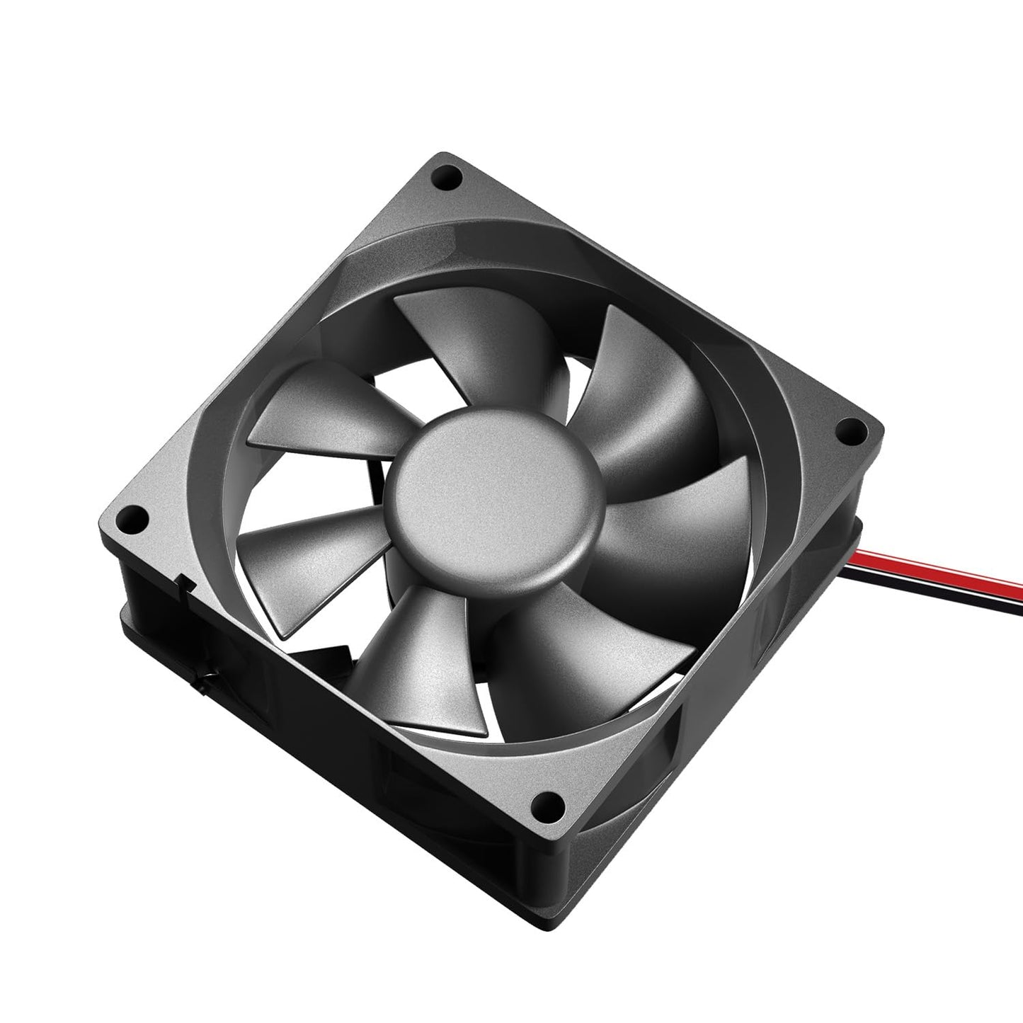 WINSINN DC 60mm Fan 12V 6025 Dual Ball Bearing Brushless Cooling 60x25mm 2PIN (Pack of 4Pcs)