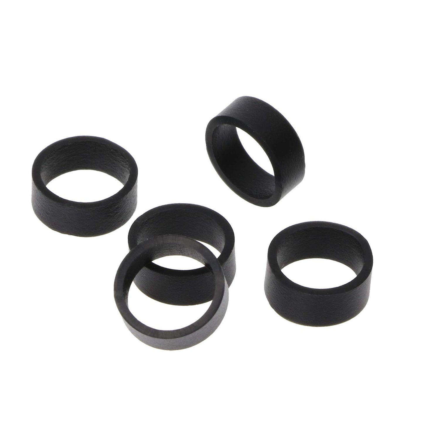 ONLYKXY 200 Pieces Silicone Cable Ties, Data Lines Silicone Cord Ties, Reusable Rubber Rings, Power Cable Tie Straps, Elasticity Coil Ring, Rubber
