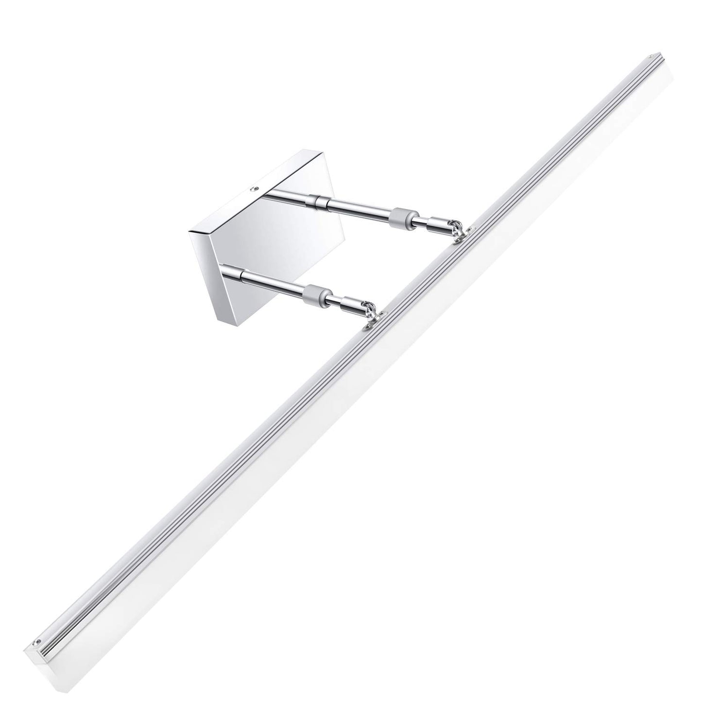 Aipsun 40 inch Modern LED Vanity Lights Adjustable Bathroom Light Fixtures Over Mirror Chrome Vanity Lighting 5500K