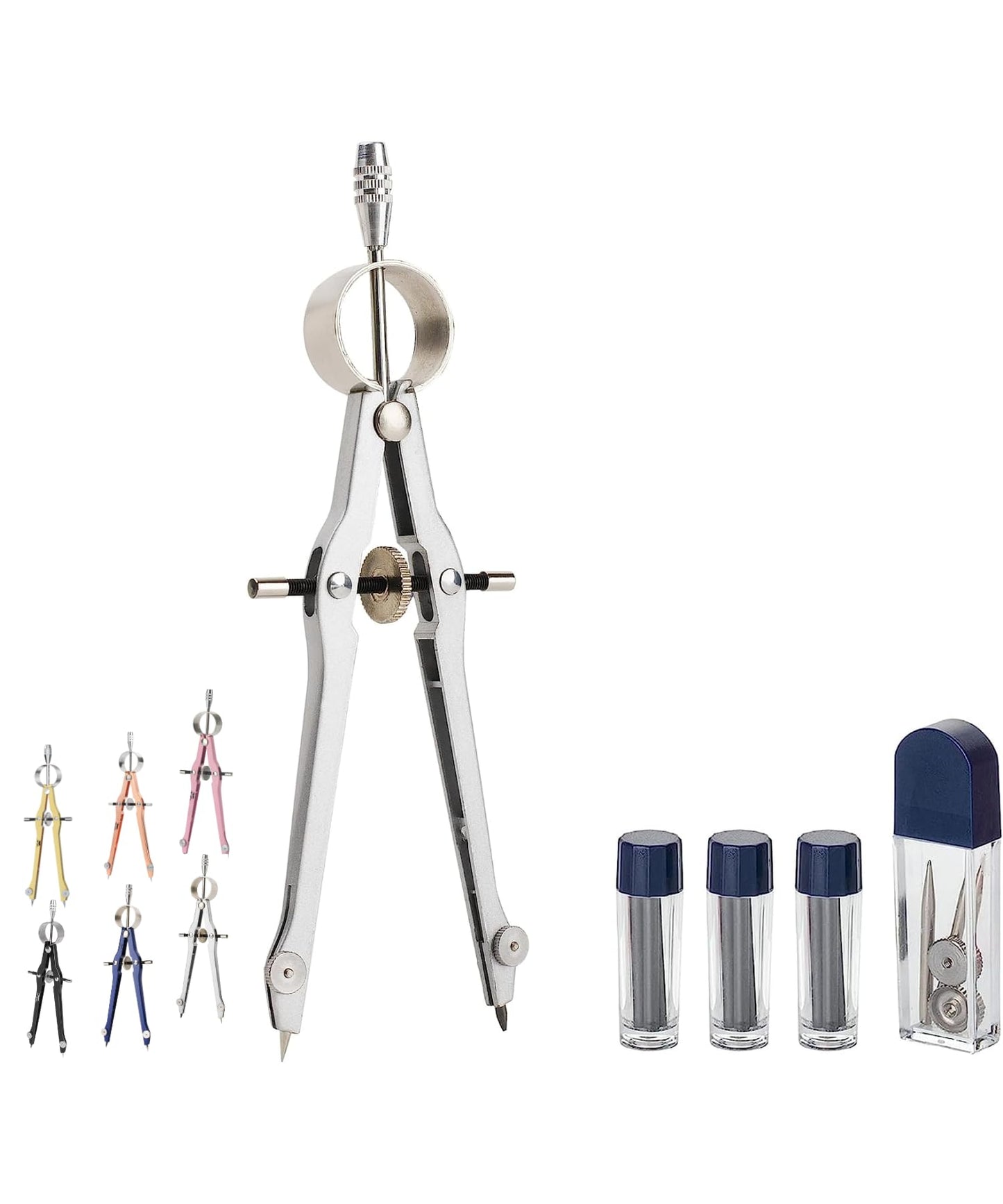 Mr. Pen- Professional Compass for Geometry, Extra Lead
