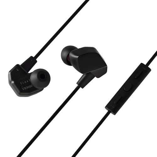 Final VR3000 Gaming Earphones for Immersive Spacious Experience - Open World Adventure, Virtual Reality & Spatial Environments - in-Line Microphone