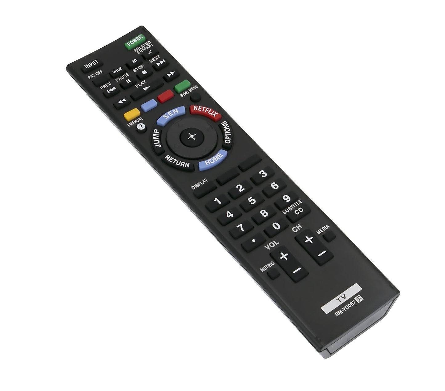 New Replaced RM-YD087 Remote Control for Sony BRAVIA LCD/LED TV KDL-55W802A KDL-55W900A KDL-55W950A KDL-65S990A KDL-65W850A