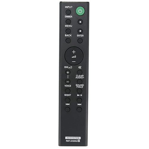 RMT-AH200U Soundbar Remote Control for Sony Sound Bar HT-CT390 HT-RT3 HTCT39