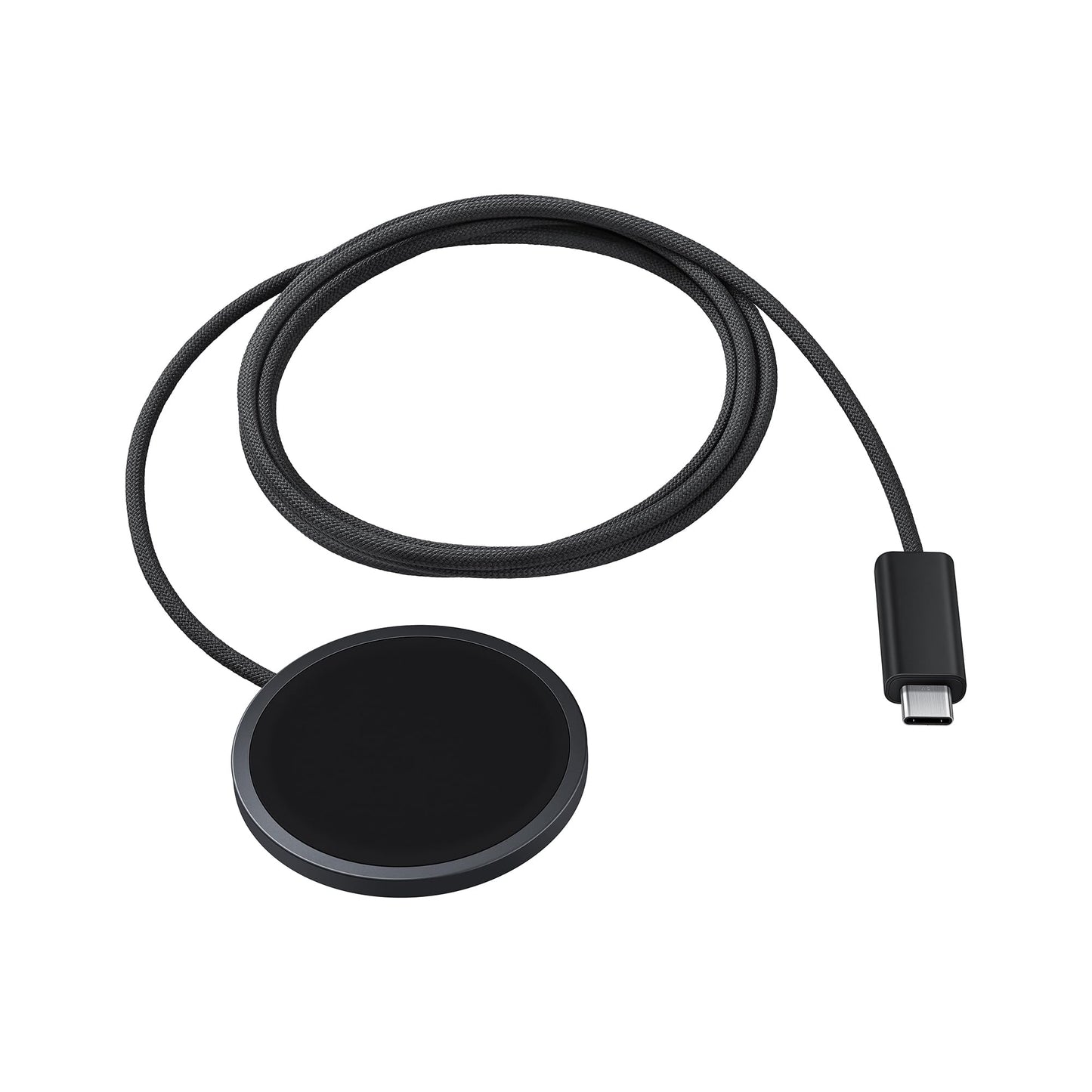 Samsung Galaxy Magnet Wireless Charger with 45W Power Adapter, Cordless Super Fast Charging, Powerful Design, Built-in Magnets, No-Slip Surface, Dark