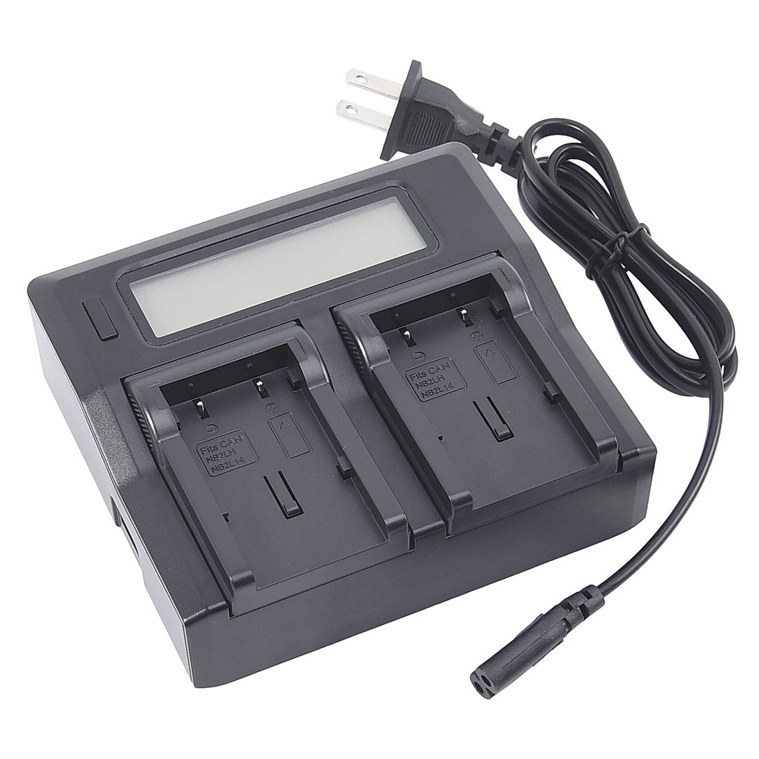 DSTE 1.5A Dual Battery Charger Compatible with Canon NB-2L NB-2LH NB-2L12 NB-2L14 NB-2L24 Battery CB-2LE CB-2LT PowerShot G7 G9 S80 S50 S45 DC410 EOS