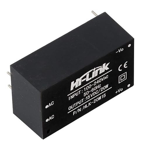 HI-Link HLK-20M15 AC-DC 220V to 15V 20w Step-Down Power Supply Module Intelligent Household Switch Power Supply Module (10 PCS)