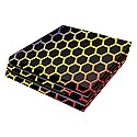 MightySkins Skin Compatible with Sony PS4 Pro Console - Primary Honeycomb | Protective, Durable, and Unique Vinyl Decal wrap Cover | Easy to Apply