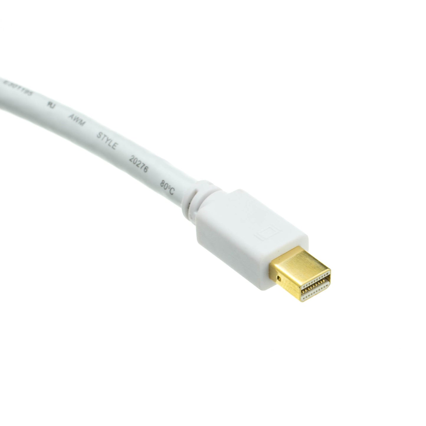 Mini DisplayPort to DVI Video Cable, Mini DisplayPort Male to DVI Male, 6 Foot