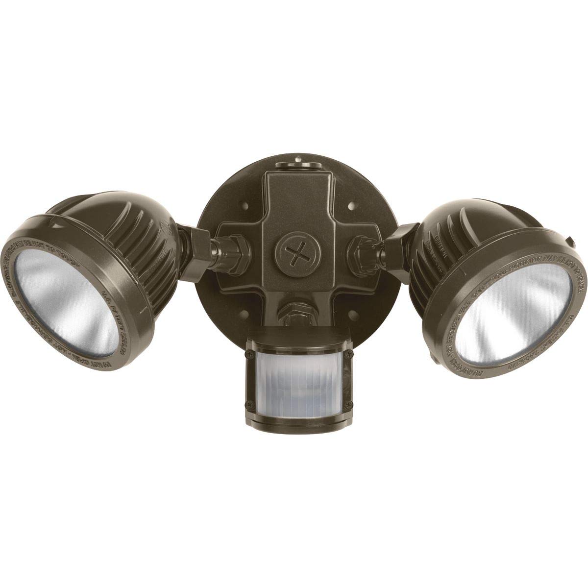 Hubbell Industrial ML-2L3K-1-DB LED Twin Head Motion Sensor Kit, Dark Bronze