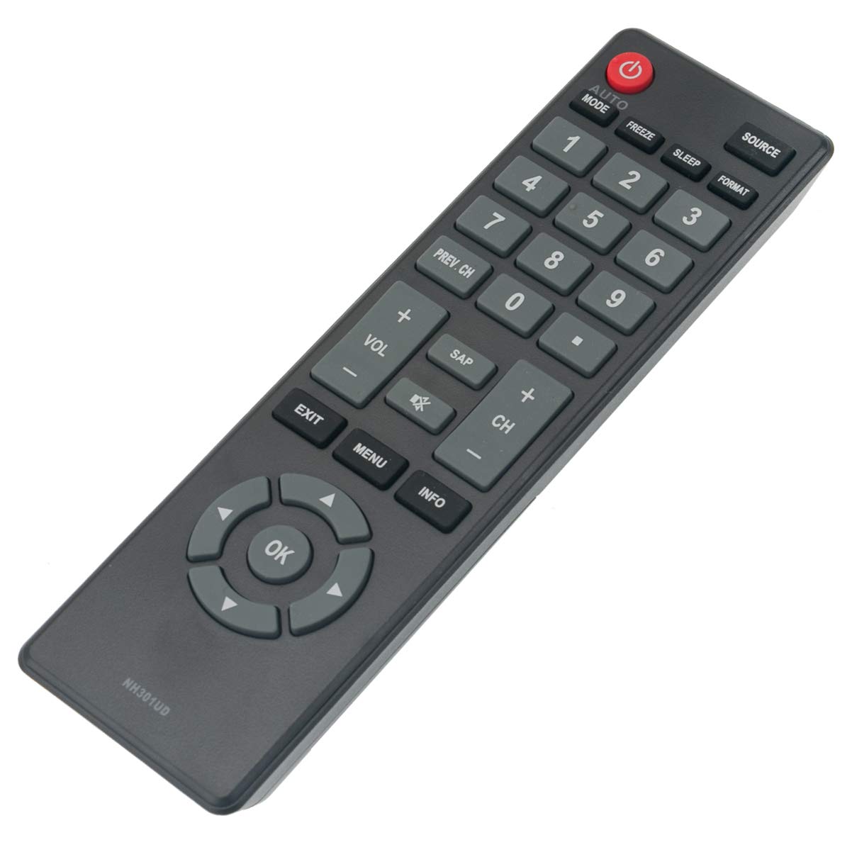 NH301UD Replacement Remote Control Applicable for Emerson LCD TV LE190EM3 LE220EM3 LE260EM3 LE320EM3 LC391EM3 LC501EM3 NH314UD