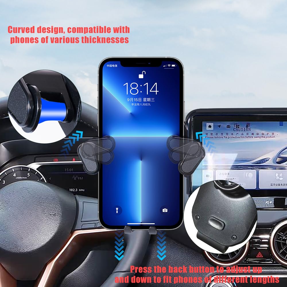 for Nissan Phone Holder Mount Rogue 2021 - 2025 Sentra 2020 - 2025 Altima 2019 - 2025 Accessories Accessory, Car Phone Holder Mount Compatible