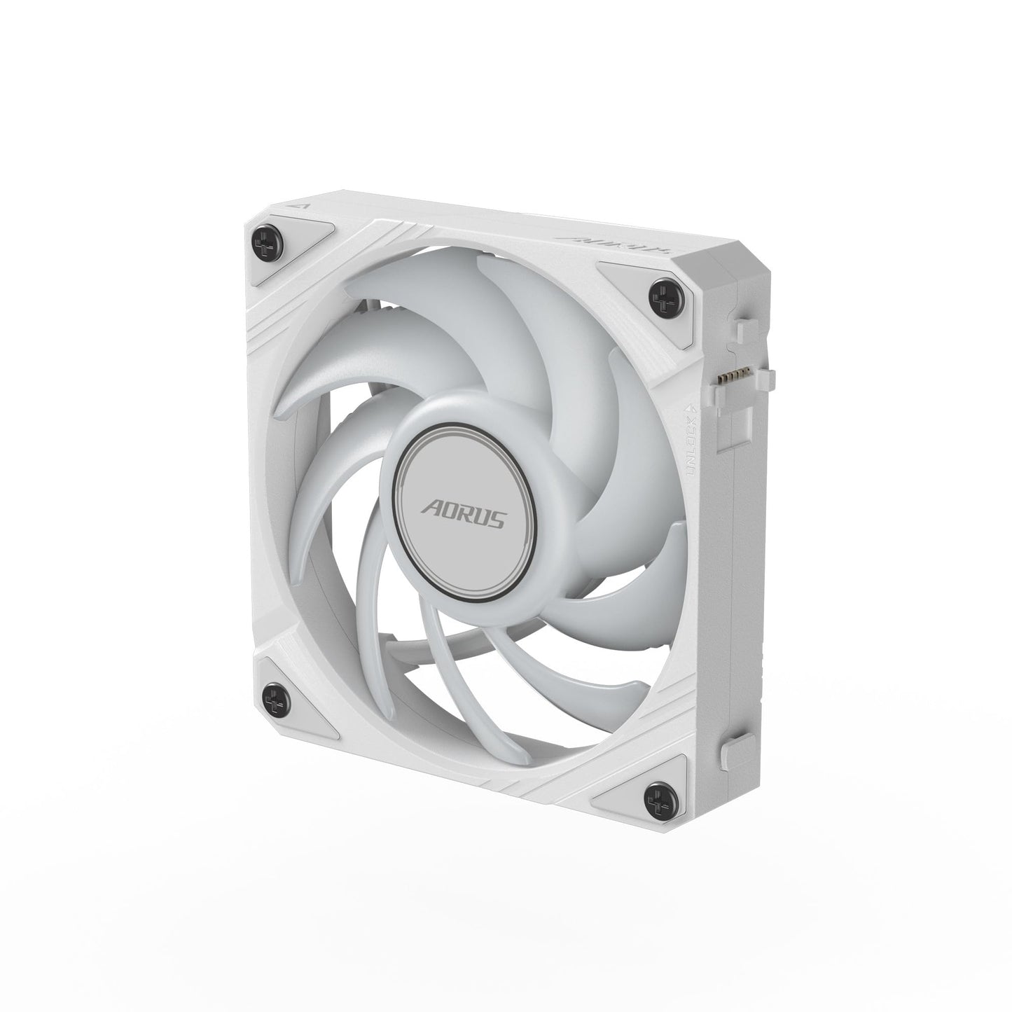 AORUS EZ Chain Fan 120 ICE, 120mm Hydro Dynamic Bearing ARGB Computer Case Fan