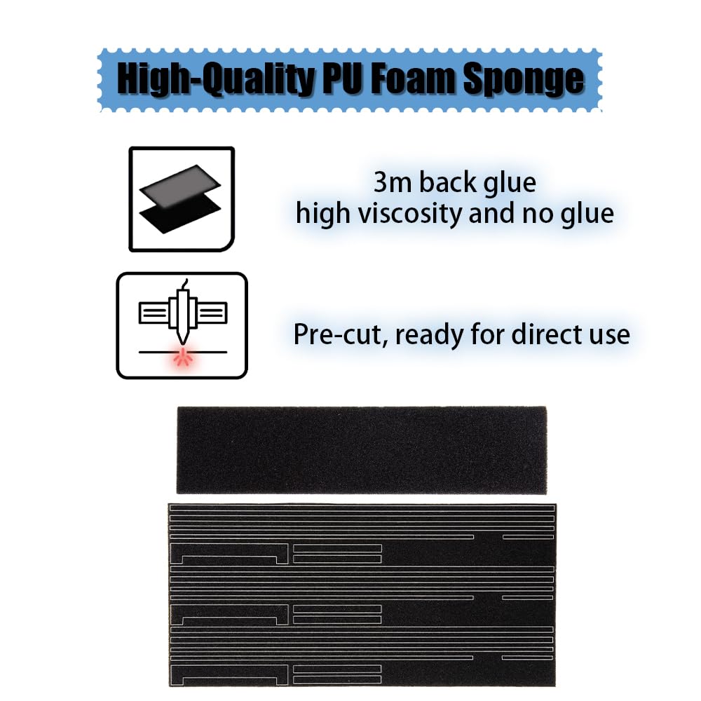 SP Pre-Cut Self Adhesive Light Seal Foam Sponge Kits Repair for Pentax Spotmatic Camera Accessories (Suitable for Pentax SP)