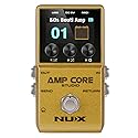 NUX Amp Core Studio Guiar Effect Pedal, IR CABINET with Classic Amp Sounds, 3 Scene Modes, HD Color LCD Screen, IR Pedal