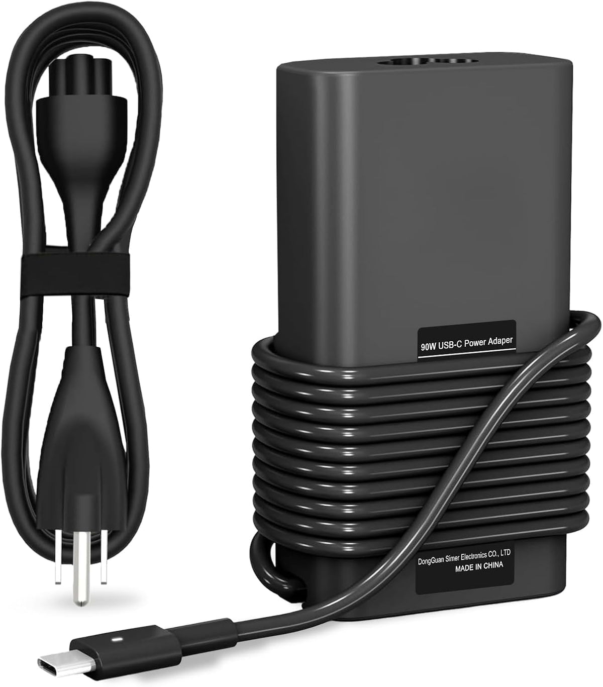 ELECBRAiN Slim 90W Laptop Charger USB C Replacement for Dell Latitude 5420 5520 7480 7490 7420 Chromebook 3100 Dell XPS 13 9360 XPS15 9550 9560