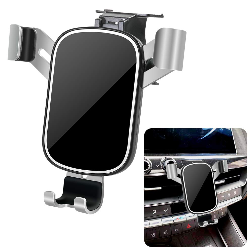 LUNQIN Car Phone Holder for Cadillac CT5 2020 2021 2022 2023 2024 2025 2026 and CT5-V 2020-2026 Auto Interior Accessories Cell Phones Mount Cellphone