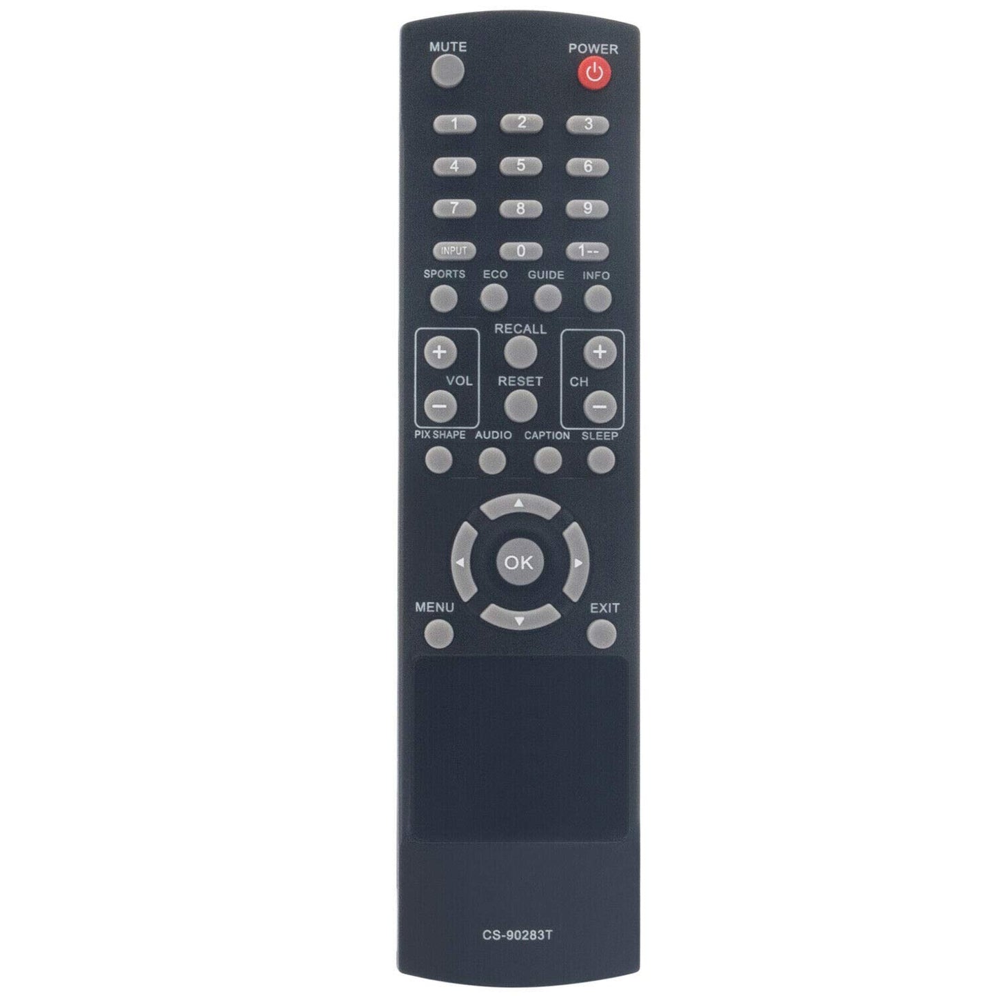 CS-90283T Replace Remote Control for Sanyo TV HDTV DP42410 DP55441