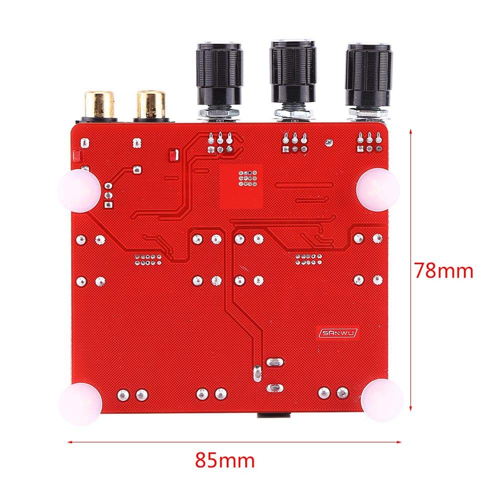 Asixx Subwoofer Amplifier Board - TPA3118 2.1 Channel Stereo Digital Power Amplifier, 12V-26V DC