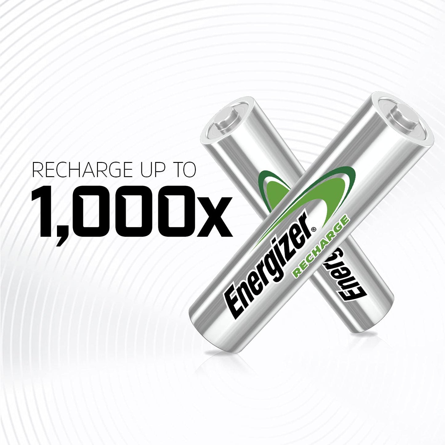 Energizer Recharge Universal Rechargeable AAA Batteries (4 Pack), Triple A Batteries