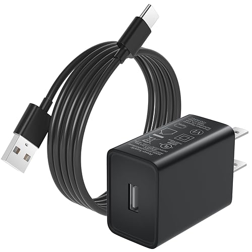 USB C Cable Power Adapter for Kindle Fire Tablets (All-new HD 10 9th 10th 11th Generation,HD8,8 Plus 2020 2022 Release,7 Kids Edition 2019