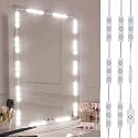 Led Vanity Mirror Lights, Hollywood Style Vanity Make Up Light, 10ft Ultra Bright White LED, Dimmable Touch Control Lights Strip, for Makeup Vanity