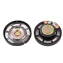 uxcell 2Pcs 8 Ohm 0.25W 27mm Dia External Magnet Mini Loudspeaker Horn