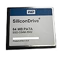 SILICON SYSTEMS SSD-C64M-3012 CF Memory Card, 64MB CF (Compact Flash) 0-70C IND.Grade
