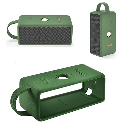 Ferbao Silicone Cover Case for Marshall Emberton III Speaker,Protective Skin Travel Carrying Case Compatible with Marshall Emberton III(Green)