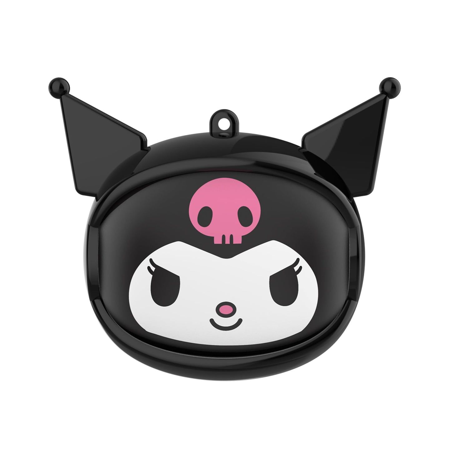 Hello Kitty Kuromi Wireless Bluetooth Earbuds with Rotating Charging Case | Built-in Mic, Hands-Free Calling, Purple and Black Design for Kids & Fans