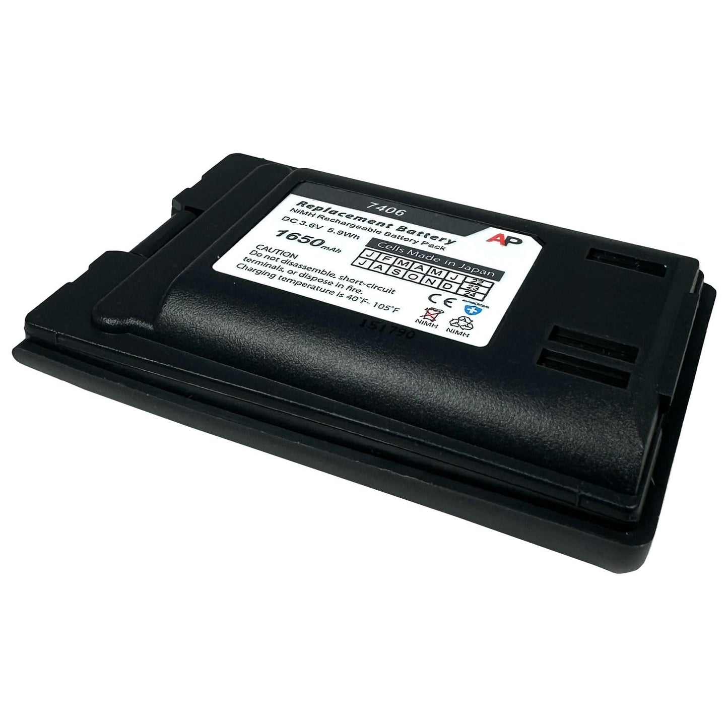 Artisan Power Replacement Battery for Nortel Norstar T7406 Phones: 1650 mAh