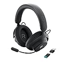 Alienware Pro Wireless Gaming Headset - Wired/Wireless, Bluetooth 5.3, 15 Minute Fast Charging, Audio Output 20 Hz, Battery Talk Time (ANC on) Up…
