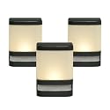 Xodus Innovations BL625-3 Motion Sensing Stair and Deck Light, LED, Battery Operated, Dusk to Dawn Sensor, 30 Seconds or 5 Minutes Brightness Setting