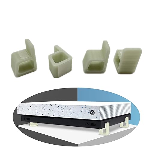 Onyehn Cooling Legs Stand Holder Accessories,Horizontal Version Anti-Skid Heightening Bracket for Xbox One/One S/One X/PS4 Console Horizontal Game