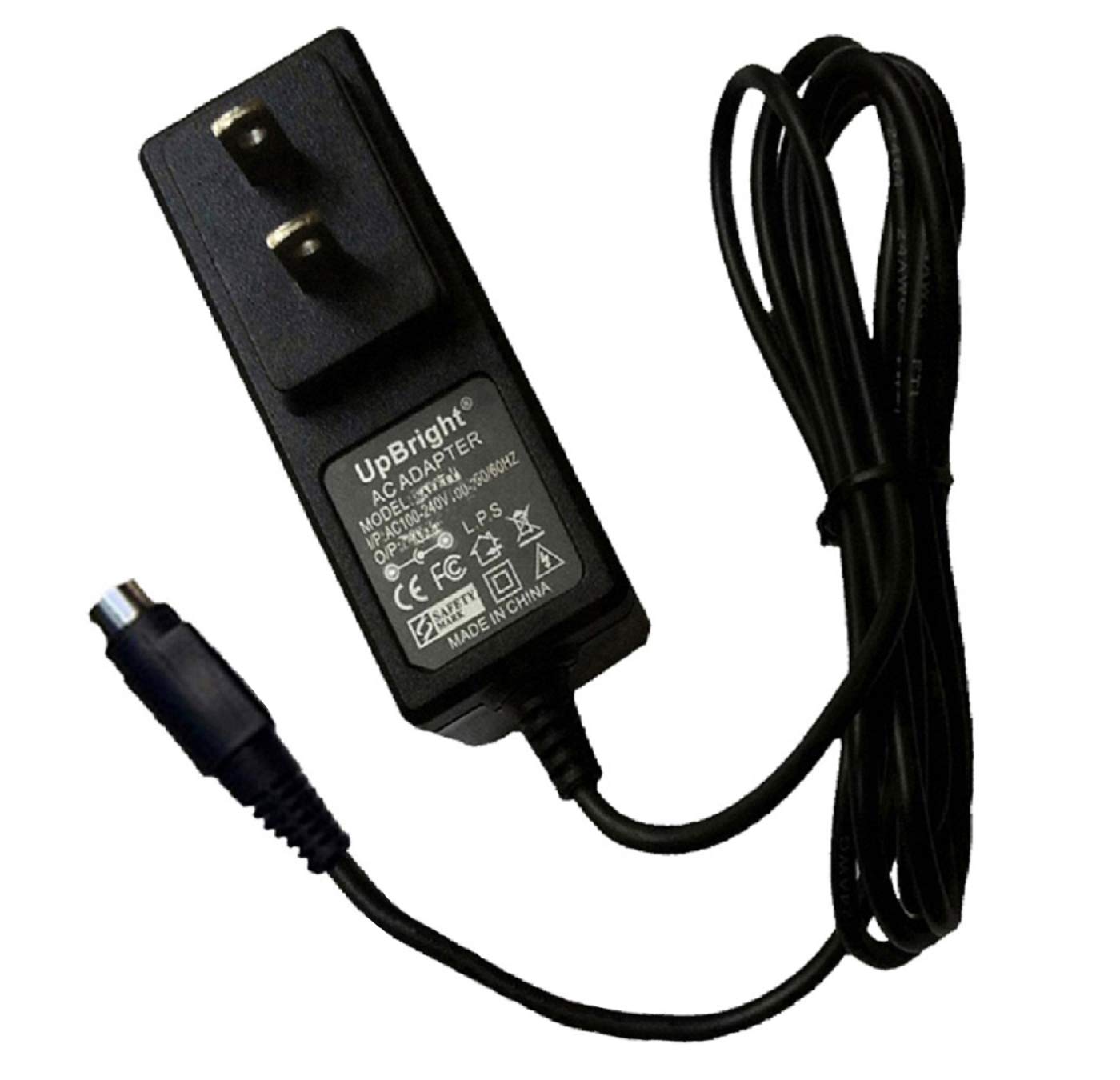UpBright 4-Pin & Barrel Plug 12V AC/DC Adapter Compatible with MOSO MSA-C1500IC12.0-18P-US MSA-C1500IC12.0-18P-JP MSA-C1500IC12.0-18P-MX…
