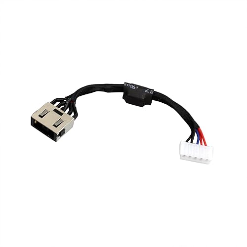 GinTai DC Power Jack Cable for Lenovo Ideapad Y700-15ACZ 80NY DC30100PD00?Y700-15ISK 80NV Series DC30100PM00 5C10K25519 BY510?Y700 Touch-15ISK 80NW