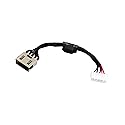 GinTai DC Power Jack Cable for Lenovo Ideapad Y700-15ACZ 80NY DC30100PD00?Y700-15ISK 80NV Series DC30100PM00 5C10K25519 BY510?Y700 Touch-15ISK 80NW