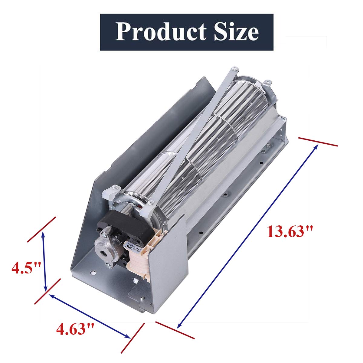 Replacement FBK-250 Fireplace Blower Kit for Superior dr-500cmn, lennox lmdv3530cnm, lmdv 3530 mpd3530cnm, Fireplace Blower Fan Kit for Lennox