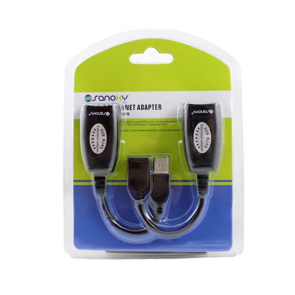 Sanoxy USB RJ45 Extension Adapter (150 FEET)