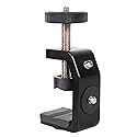 QYXINC C Clamp Camera Clamp Mount with 1/4" Screw for Photo Studio Video DSLR,Cameras, Light Stand, Desk, Rods, Hooks, Shelves, Cross Bars